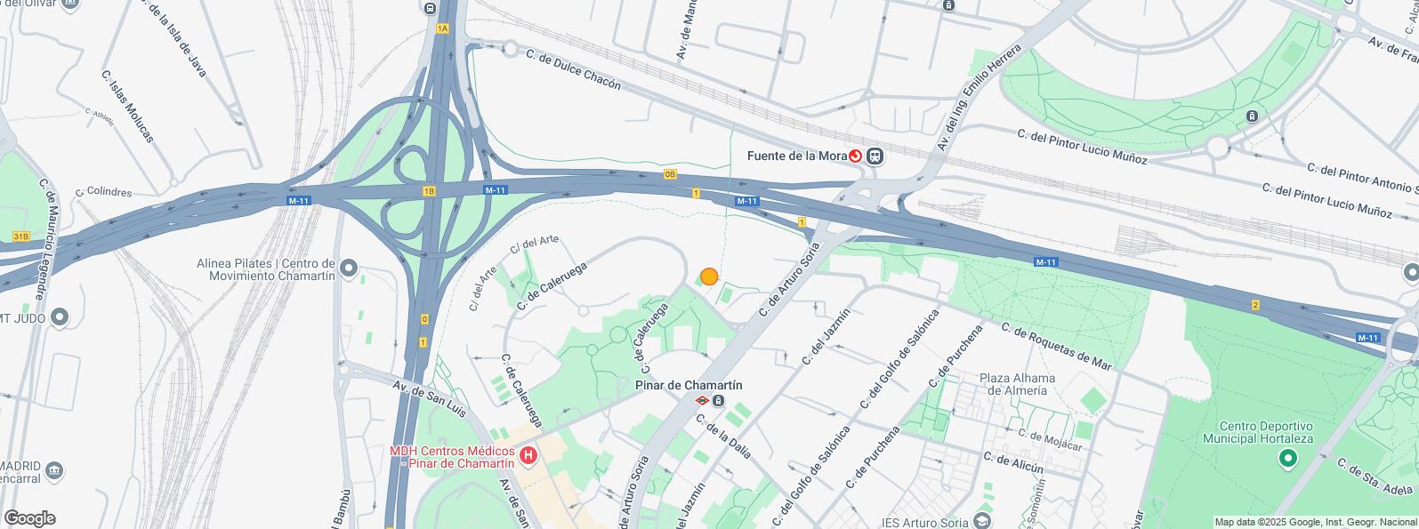 Mapa de Calle Caleruega, Ciudad Lineal, Madrid, 28033