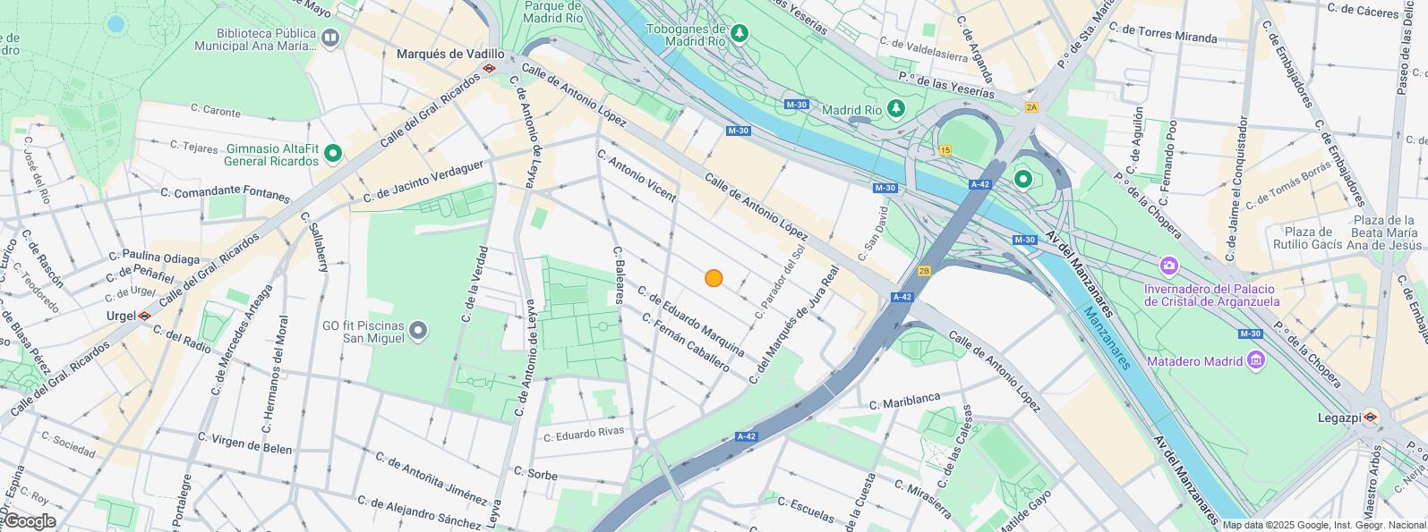 Mapa de Calle Eduardo Marquina, Carabanchel, Madrid, 28019