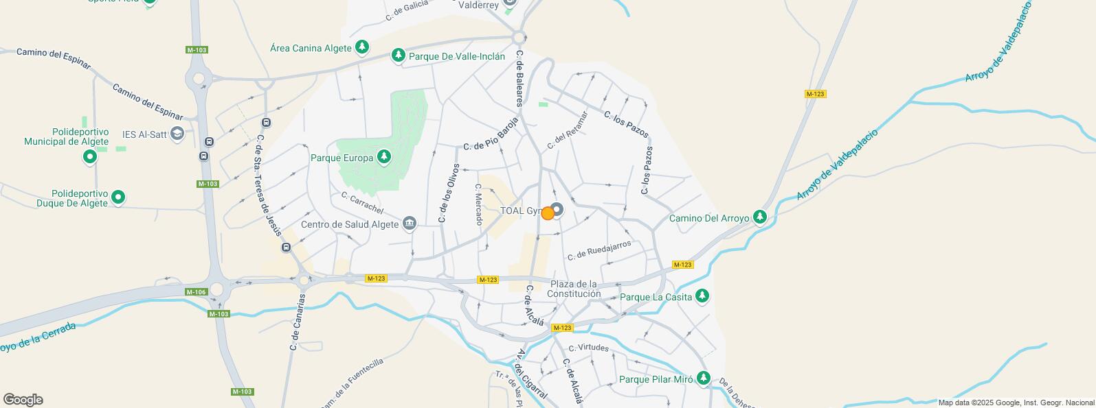 Mapa de Calle Paloma, Algete, Madrid, 28110