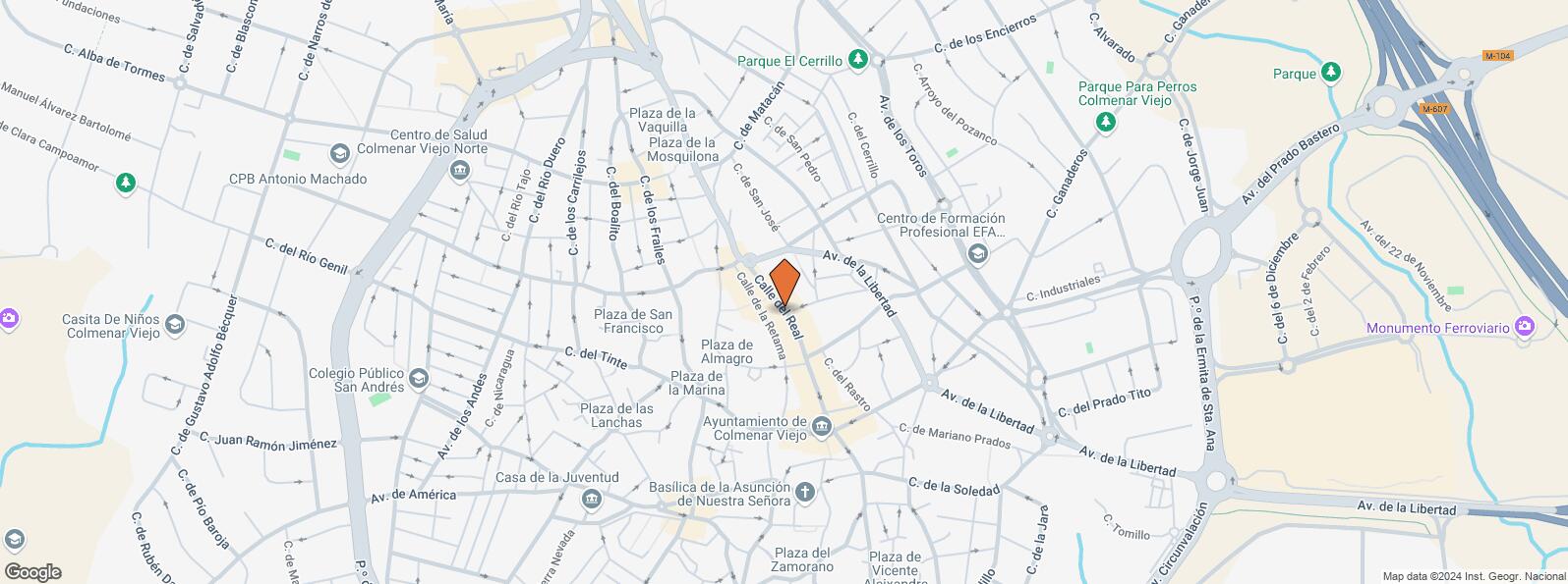 Mapa de Calle Real, 39, Colmenar Viejo, Madrid, 28770