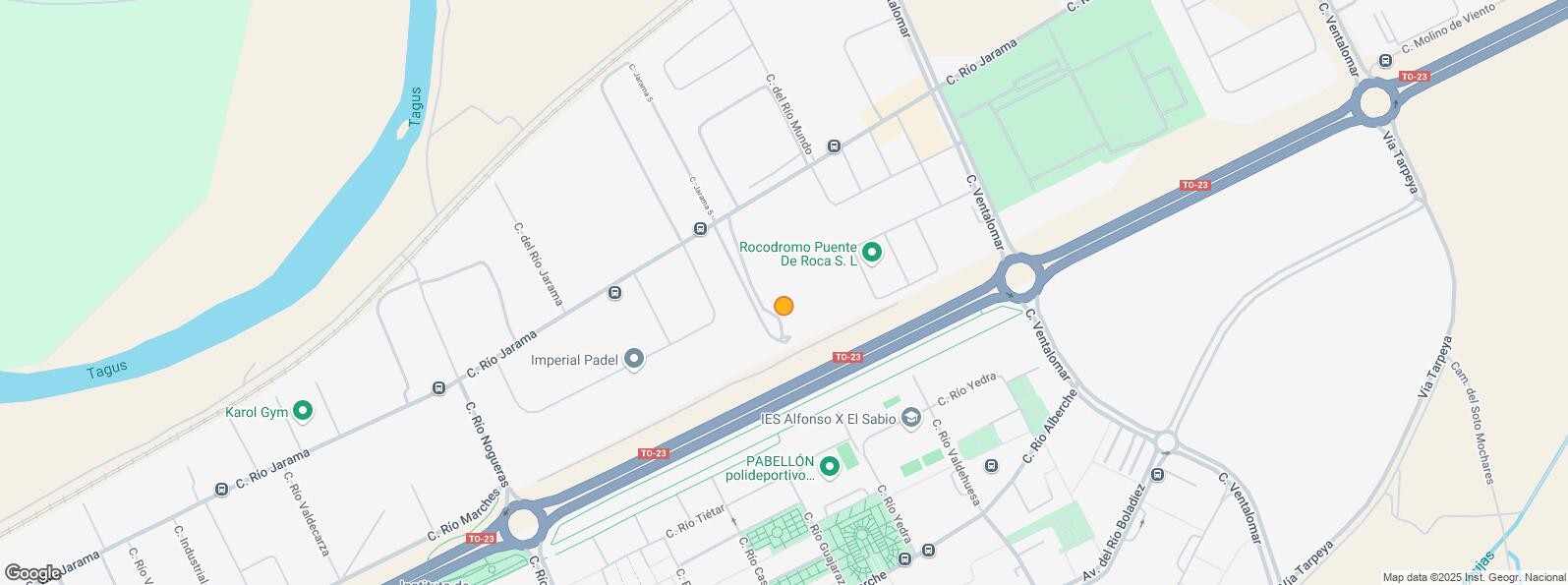 Location Map for Calle Río Torviscal, Toledo, 45007