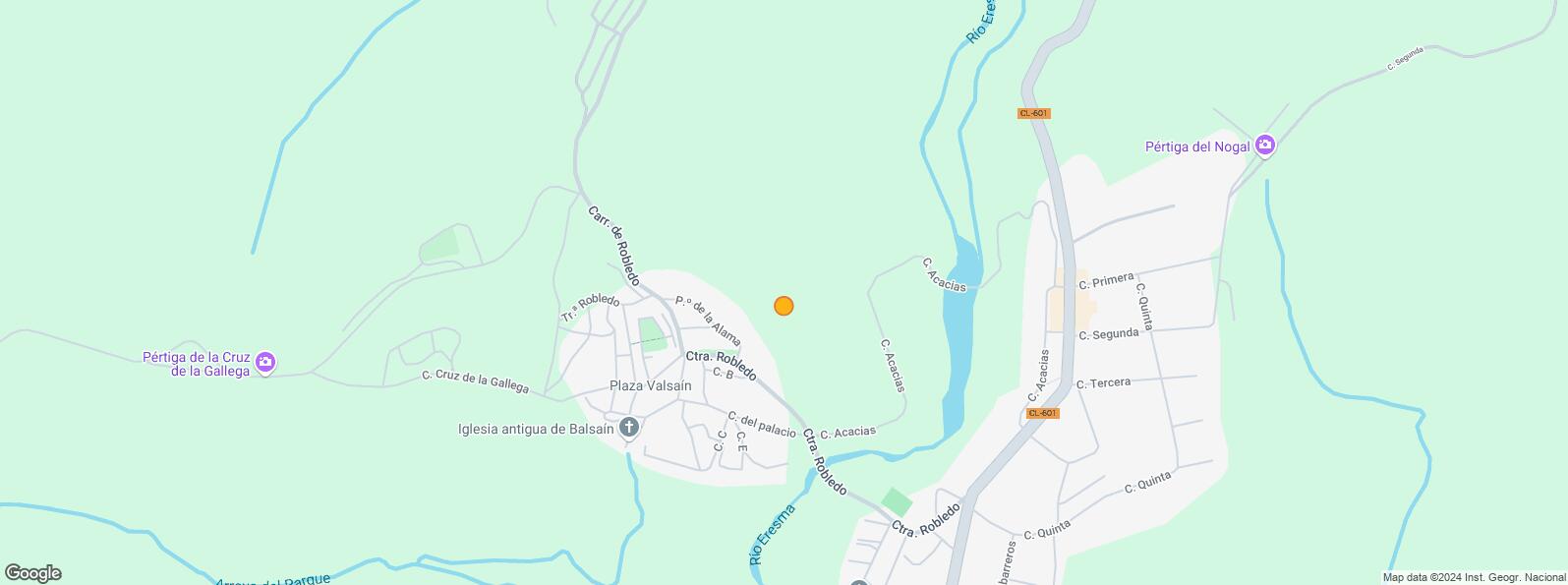 Mapa de Zona centro, San Ildefonso, Segovia, 40100