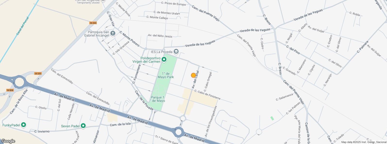 Location Map for Calle Cabo de Tortosa, Arganda del Rey, Madrid, 28500