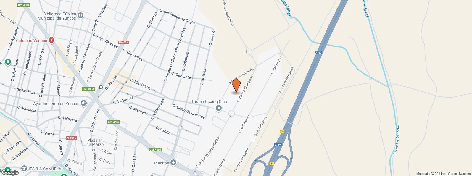 Location Map for Calle Ebanistas, 54, Numancia de la Sagra, Toledo, 45230