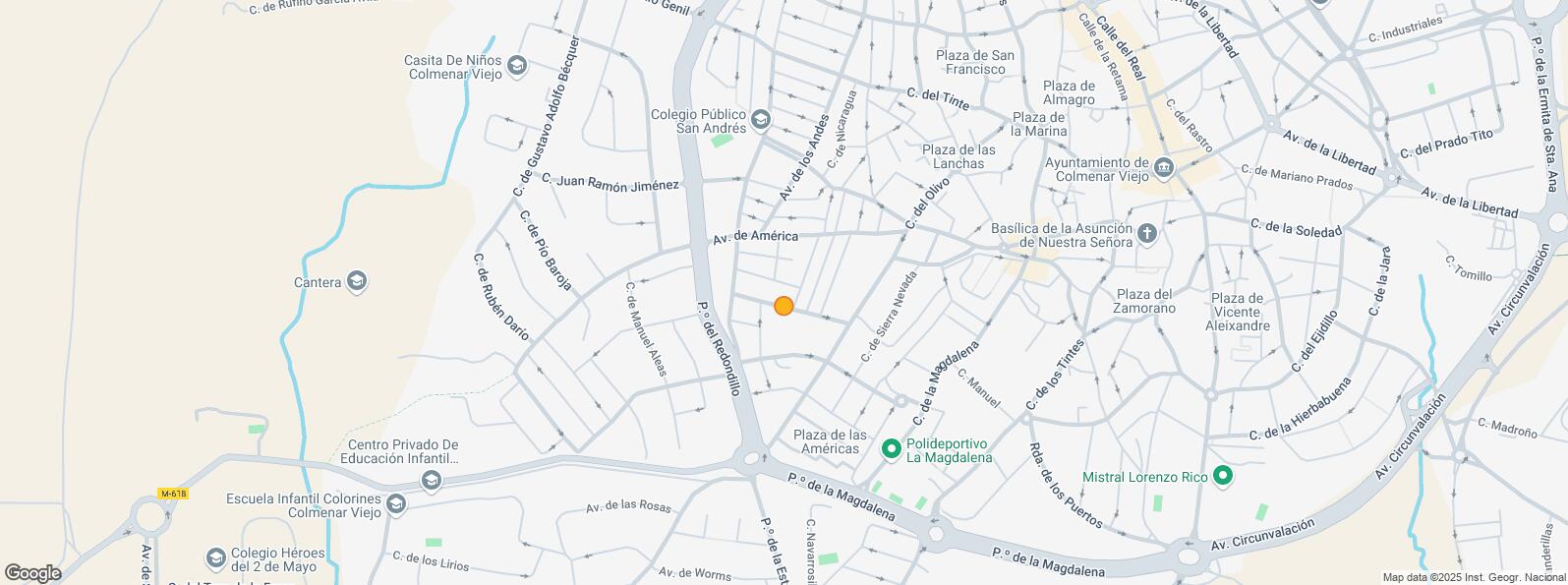 Location Map for Centro Comercial El Portachuelo, Carretera Hoyo Manzanares, Colmenar Viejo, Madrid, 28770