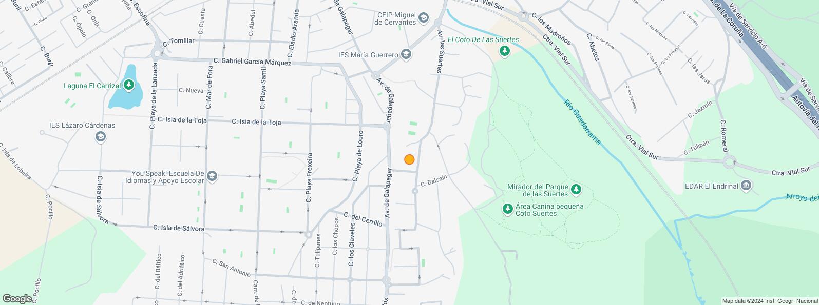 Mapa de Avenida Suertes, Collado Villalba, Madrid, 28400