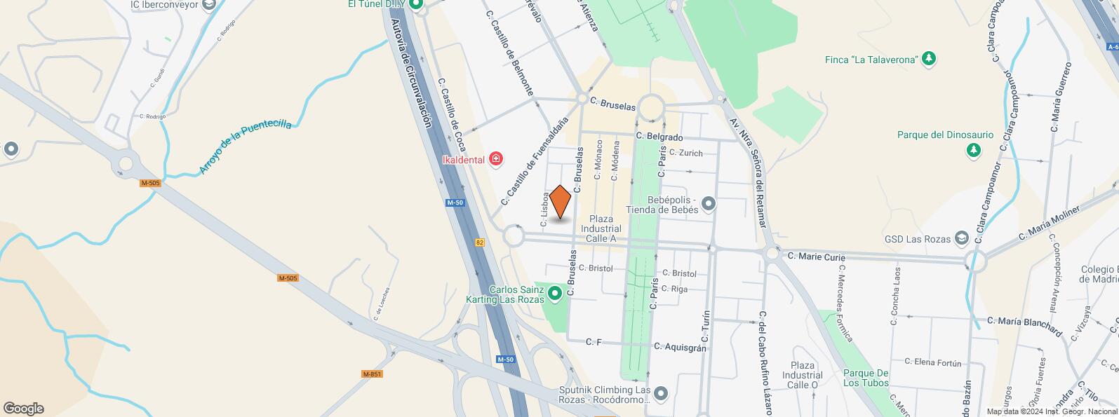 Mapa de Calle Londres, 38, Las Rozas de Madrid, Madrid, 28230