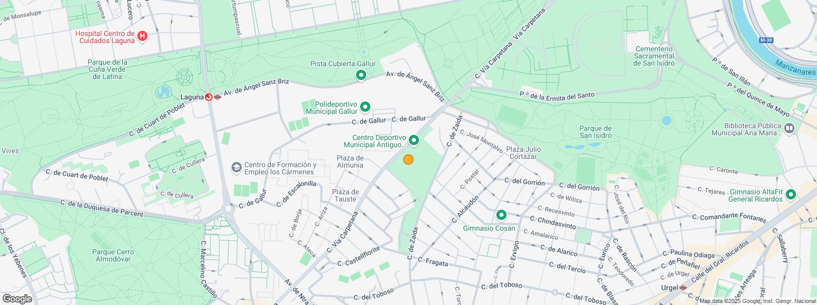 Location Map for Calle Fernando Mora, Carabanchel, Madrid, 28019