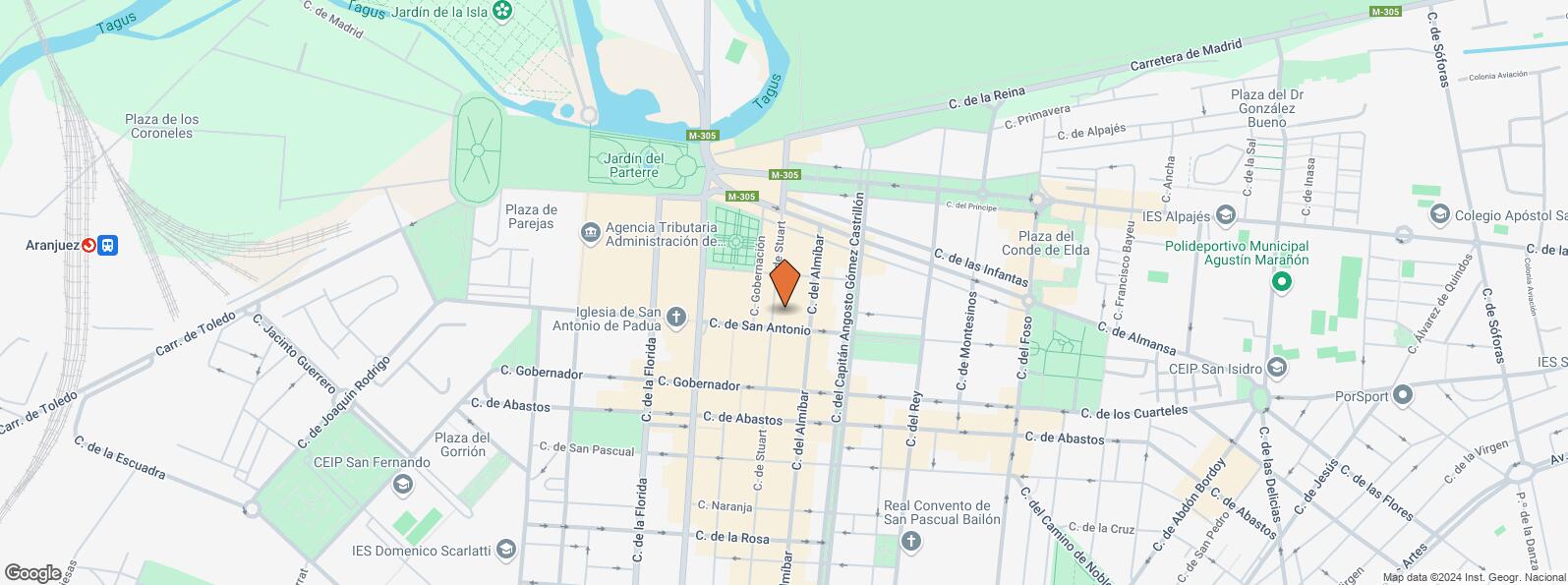 Mapa de Calle Stuart, 57, Aranjuez, Madrid, 28300