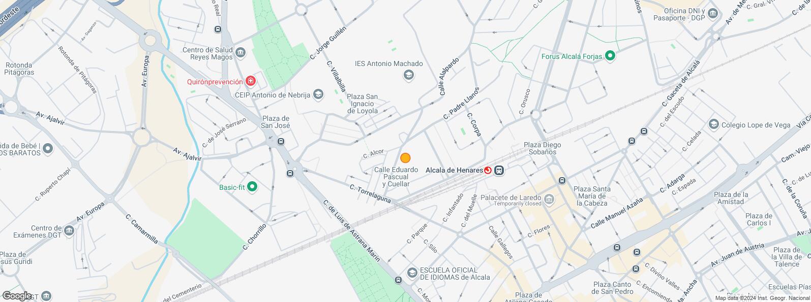 Mapa de Calle Torrelaguna, Alcalá de Henares, Madrid, 28806