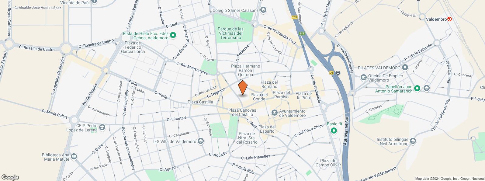 Mapa de Calle Cristo Salud, 6, Valdemoro, Madrid, 29342