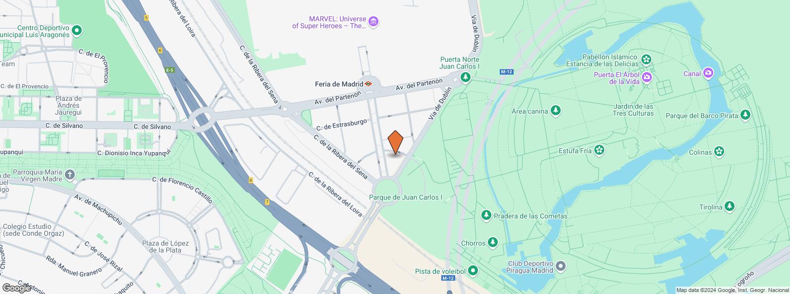 Mapa de Edificio Alma, Paseo Doce Estrellas, 4, Barajas, Madrid, 28042