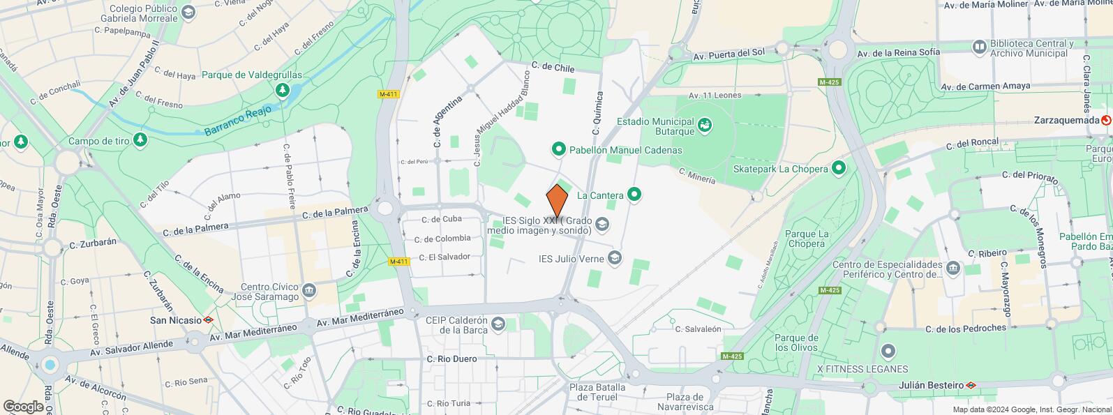 Mapa de Calle Francisco Rabal, 6, Getafe, Madrid, 28901