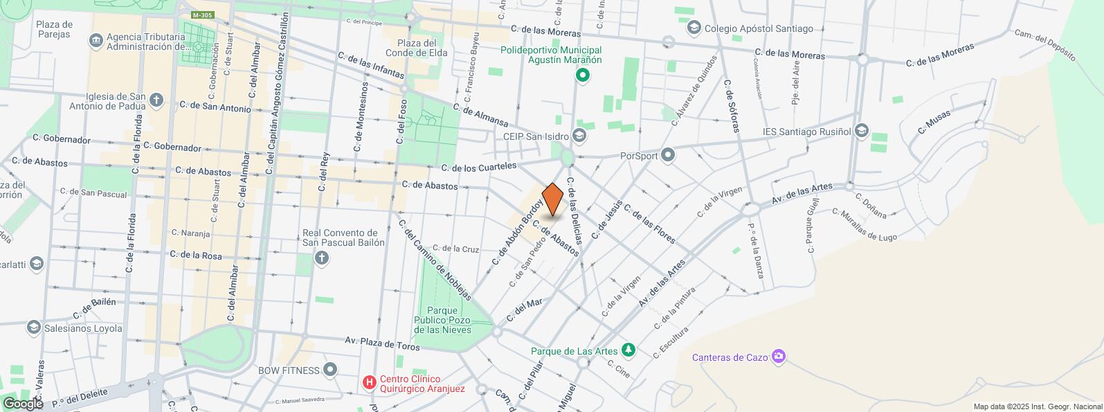 Mapa de Calle San Pedro, 8, Aranjuez, Madrid, 28300