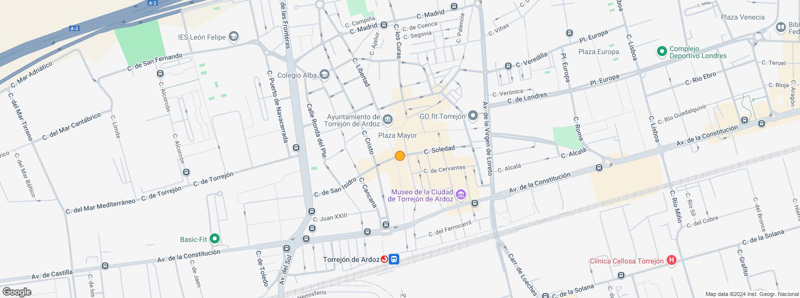 Mapa de Plaza Mayor, Torrejón de Ardoz, Madrid, 28850