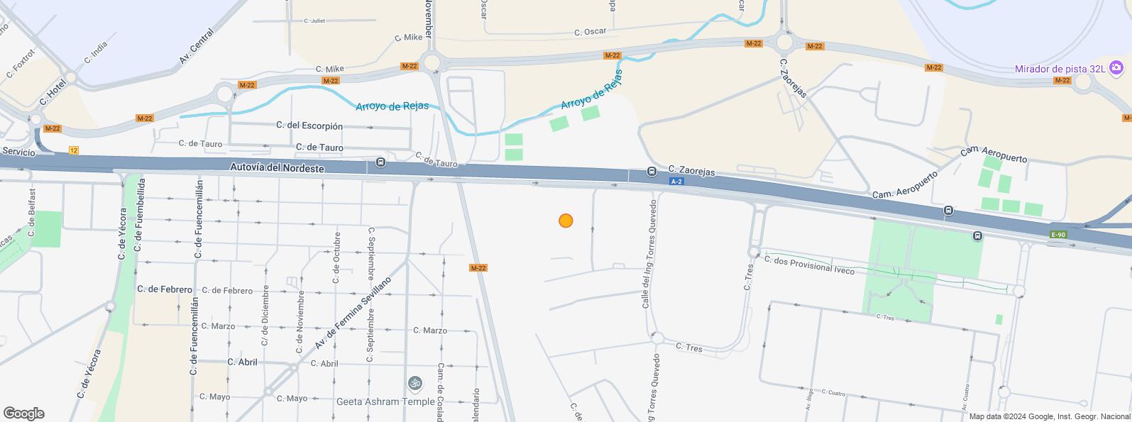 Mapa de Zona San Blas, San Blas - Canillejas, Madrid, 28022