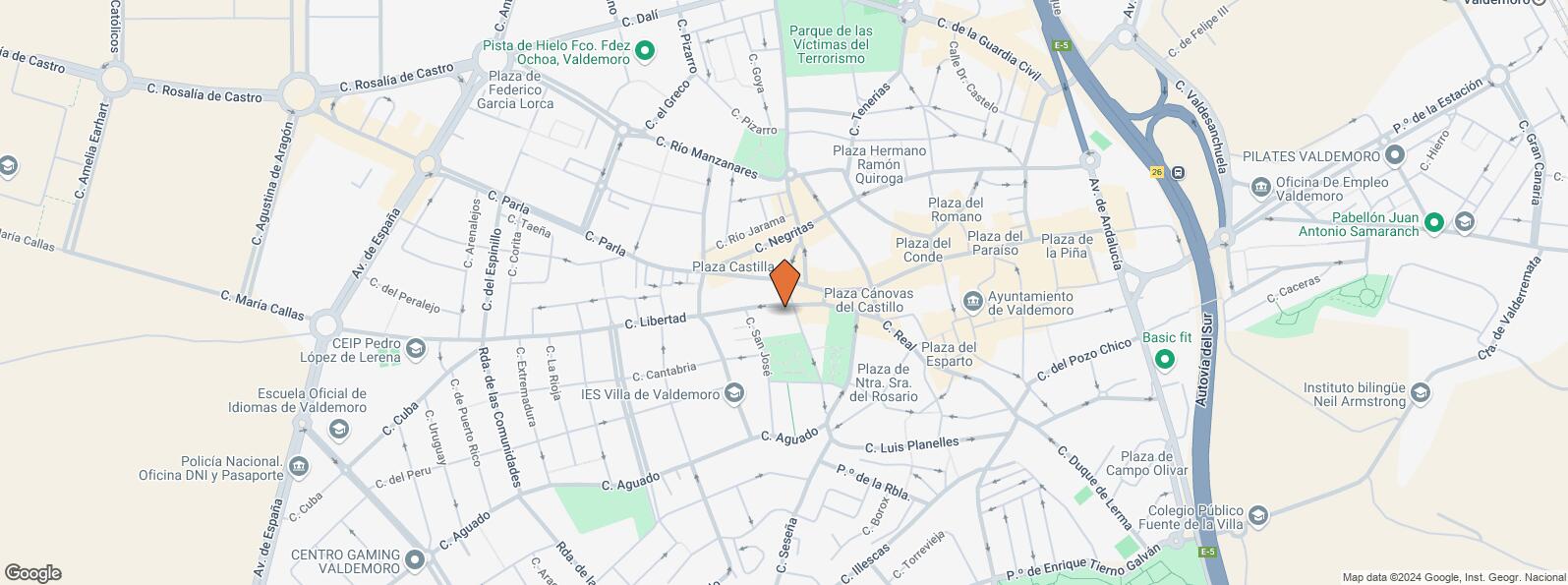 Mapa de Calle Libertad, 17, Valdemoro, Madrid, 28341