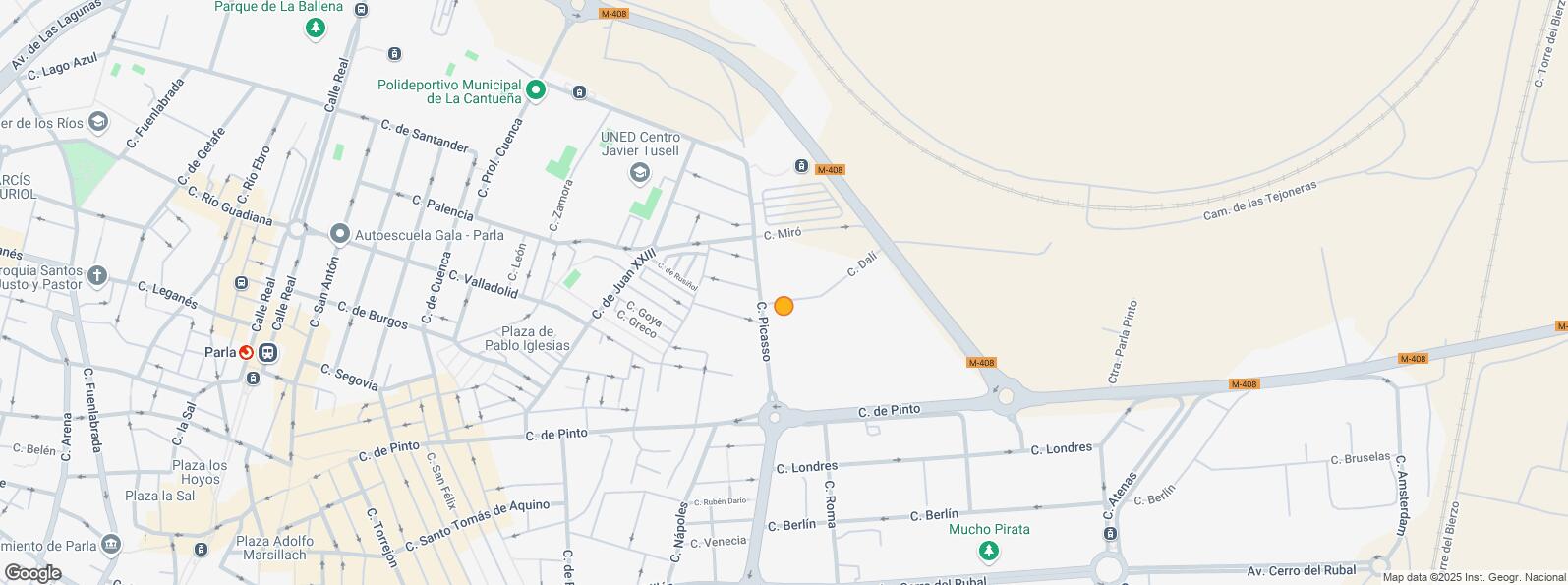 Location Map for Calle Pinto, Parla, Madrid, 28980