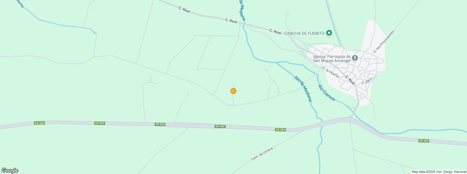 Location Map for Finca ecuestre, Ávila, 05195