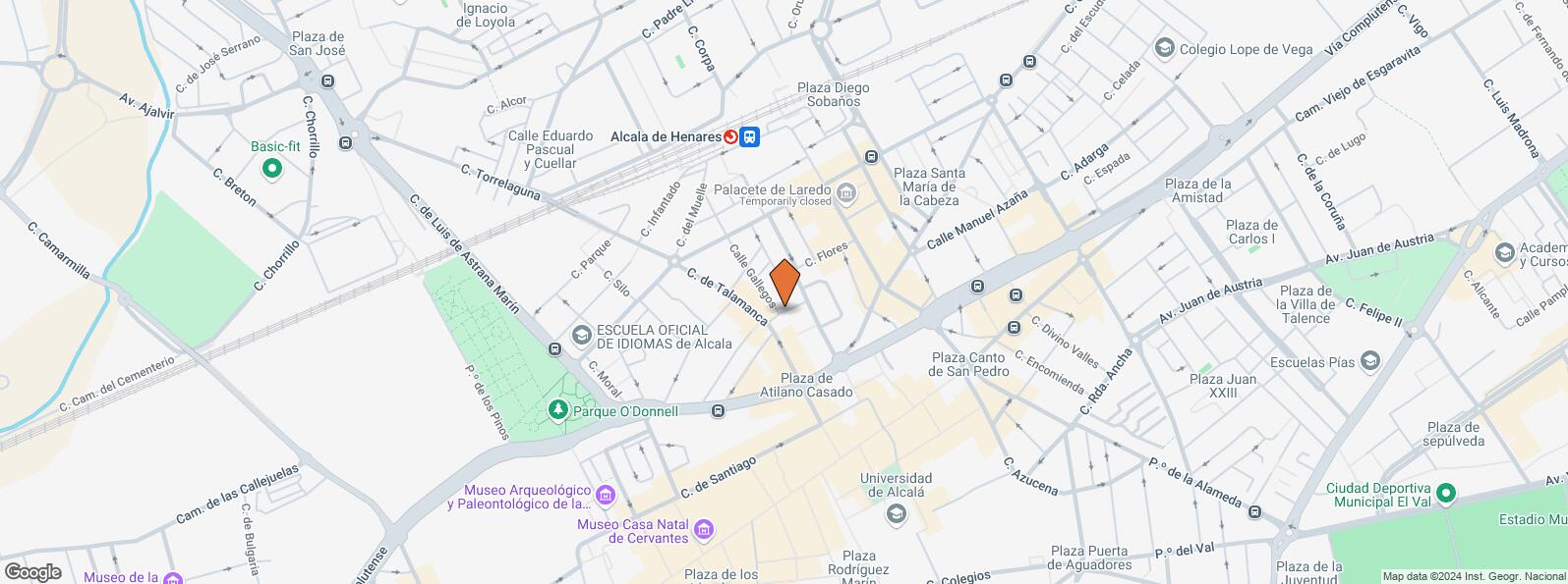 Mapa de Calle Gallegos, 4, Alcalá de Henares, Madrid, 28807