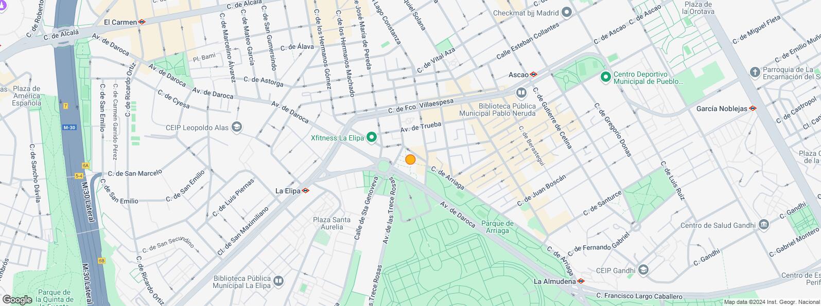 Mapa de Calle Arriaga, 19, Ciudad Lineal, Madrid, 28017