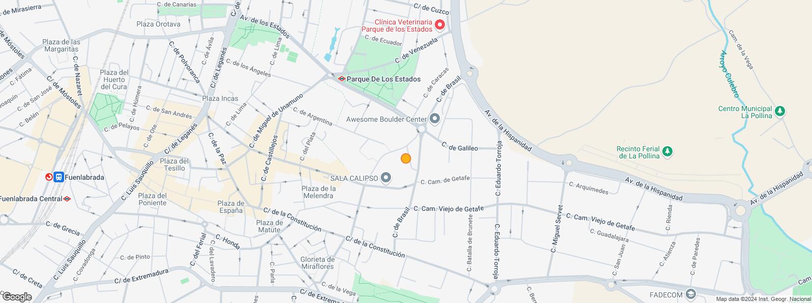 Mapa de Casco urbano, Fuenlabrada, Madrid, 28945