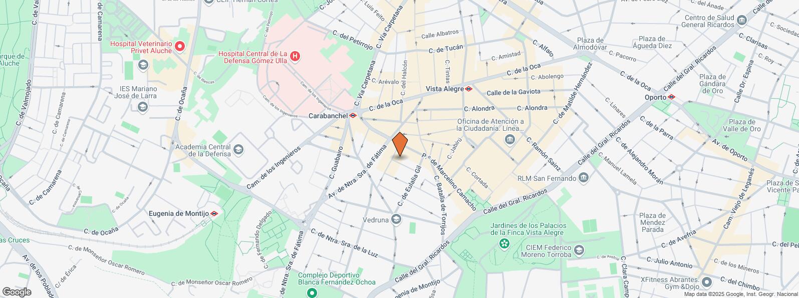 Mapa de Calle Dolores Coca, 18, Carabanchel, Madrid, 28011