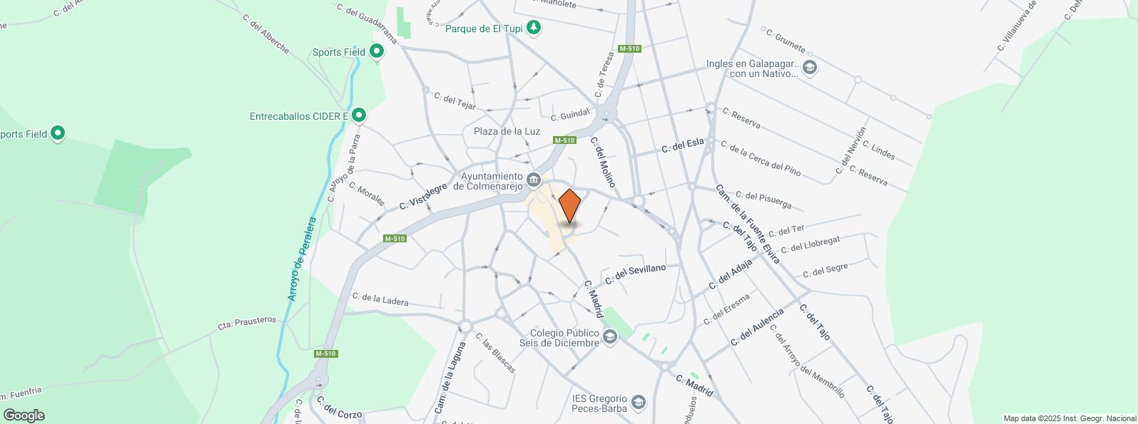 Location Map for Calle Ventanilla, 5, Colmenarejo, Madrid, 28270