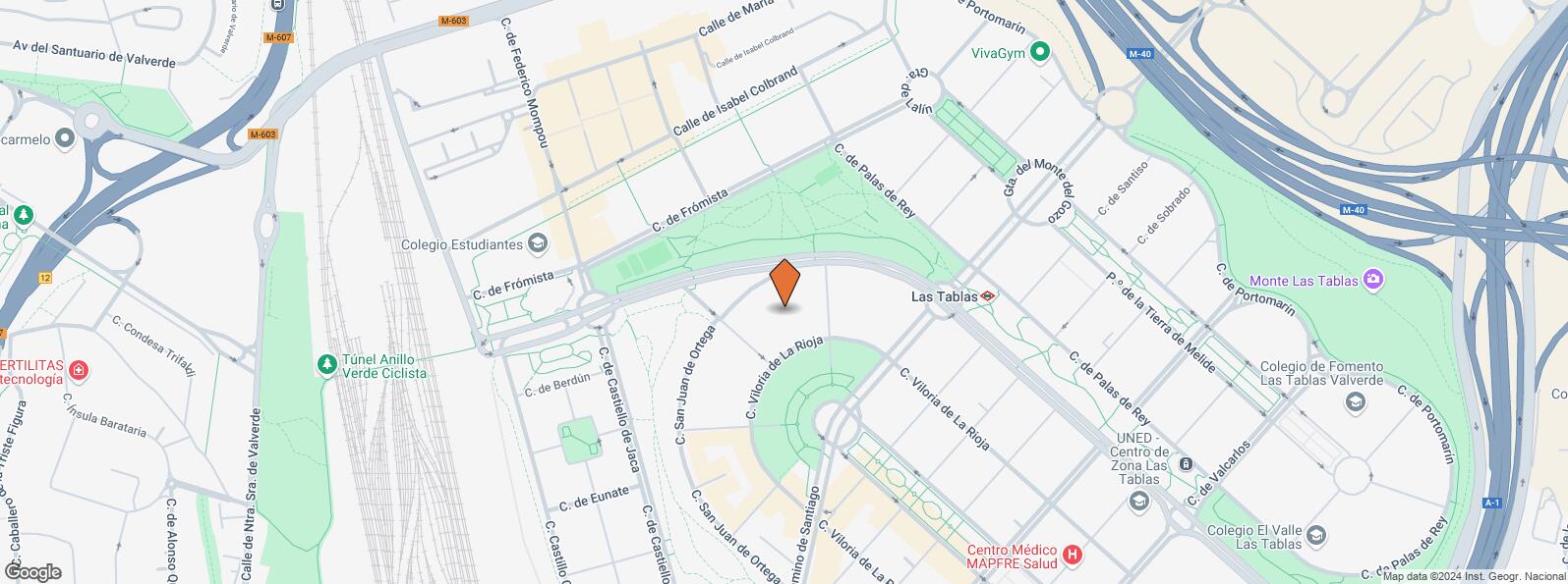 Location Map for Calle Rabanal del camino, 15, Fuencarral - El Pardo, Madrid, 28050