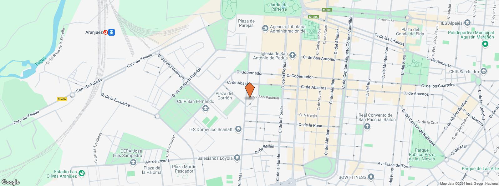 Mapa de Calle Aves, 6, Aranjuez, Madrid, 28300