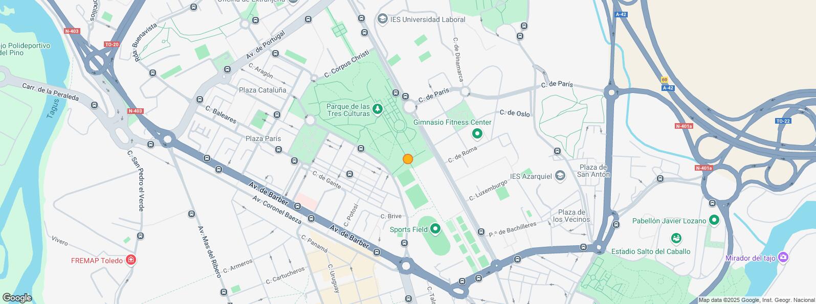 Location Map for Avenida de Europa, Toledo, 45003