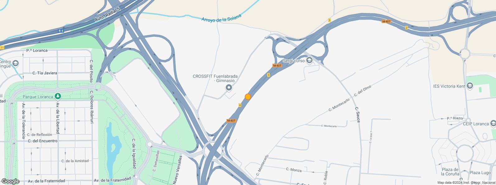 Mapa de Calle Zarzuela, Fuenlabrada, Madrid, 28942