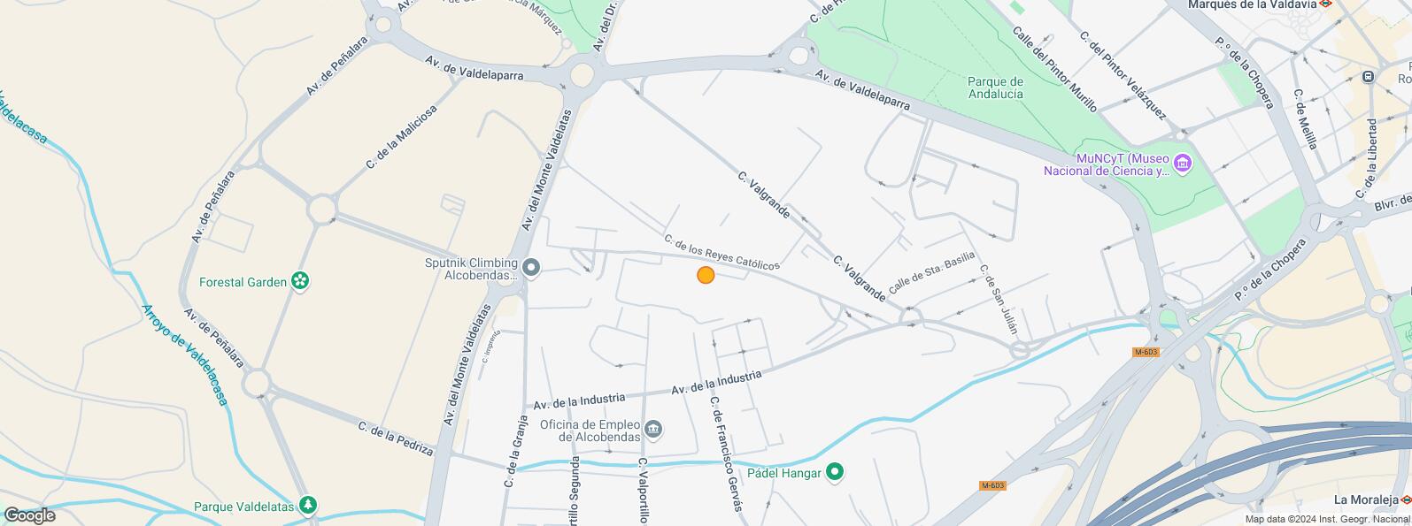 Mapa de Zona Industrial, Alcobendas, Madrid, 28100