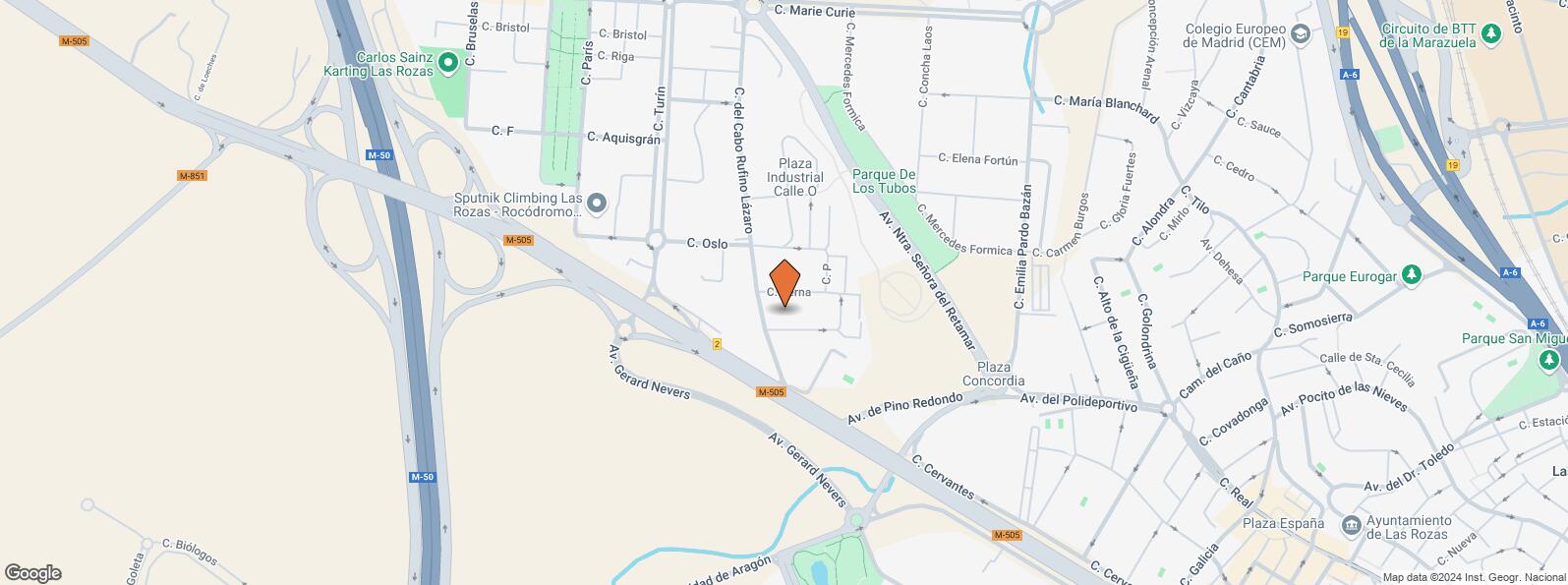 Mapa de Calle Estocolmo, 3, Las Rozas de Madrid, Madrid, 28232