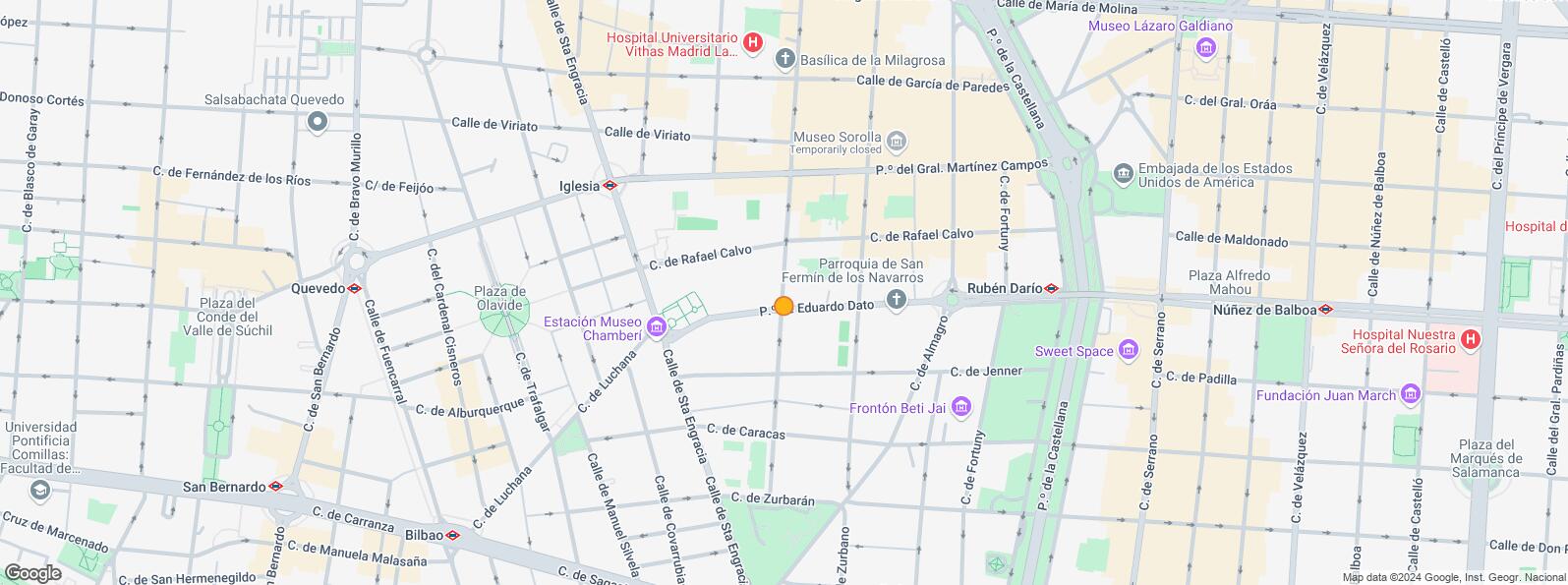 Mapa de Zona Almagro, Chamberí, Madrid, 28010