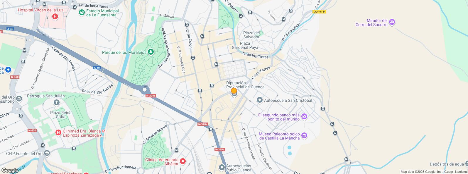 Location Map for Calle Camino Cañete, Cuenca, 16004