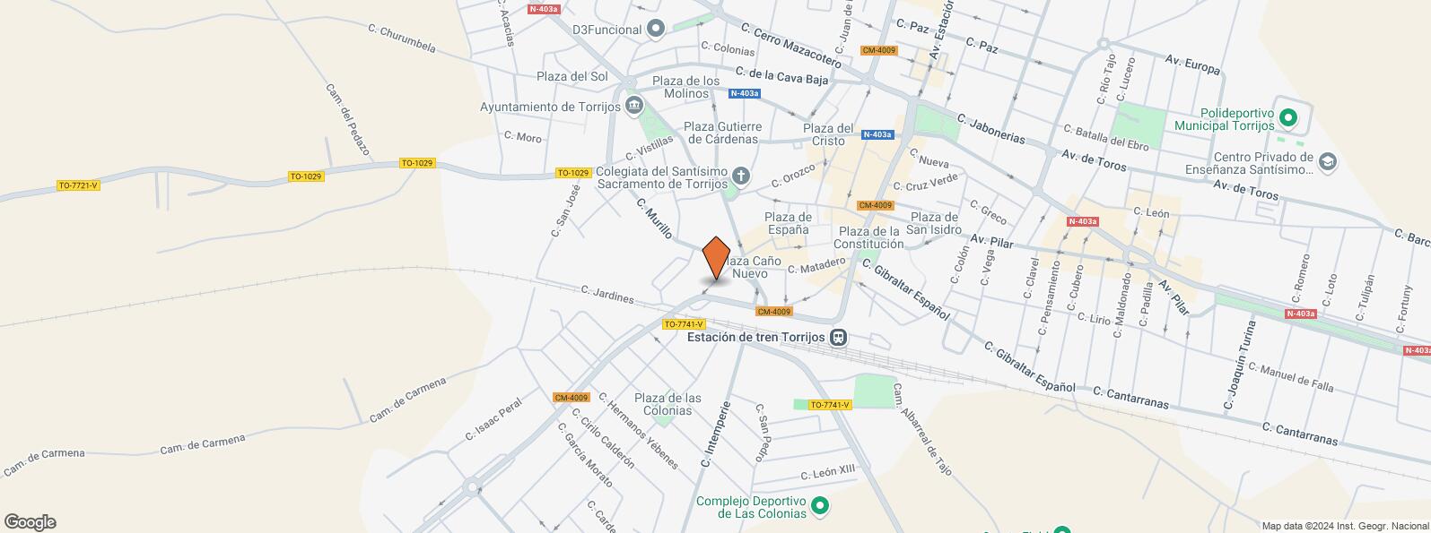 Location Map for Calle Cirilo Montero, 3, Torrijos, Toledo, 45500