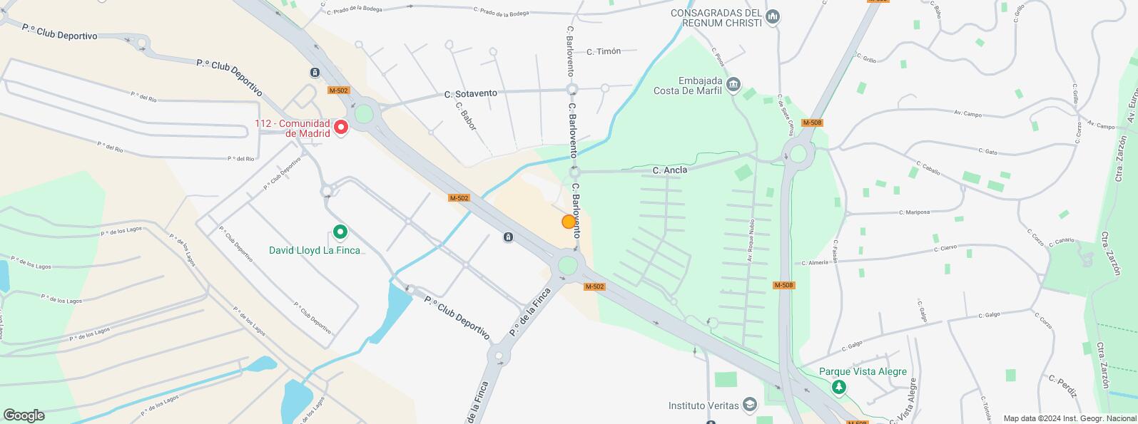 Mapa de Somosaguas/Pozuelo, Pozuelo de Alarcón, Madrid, 28223