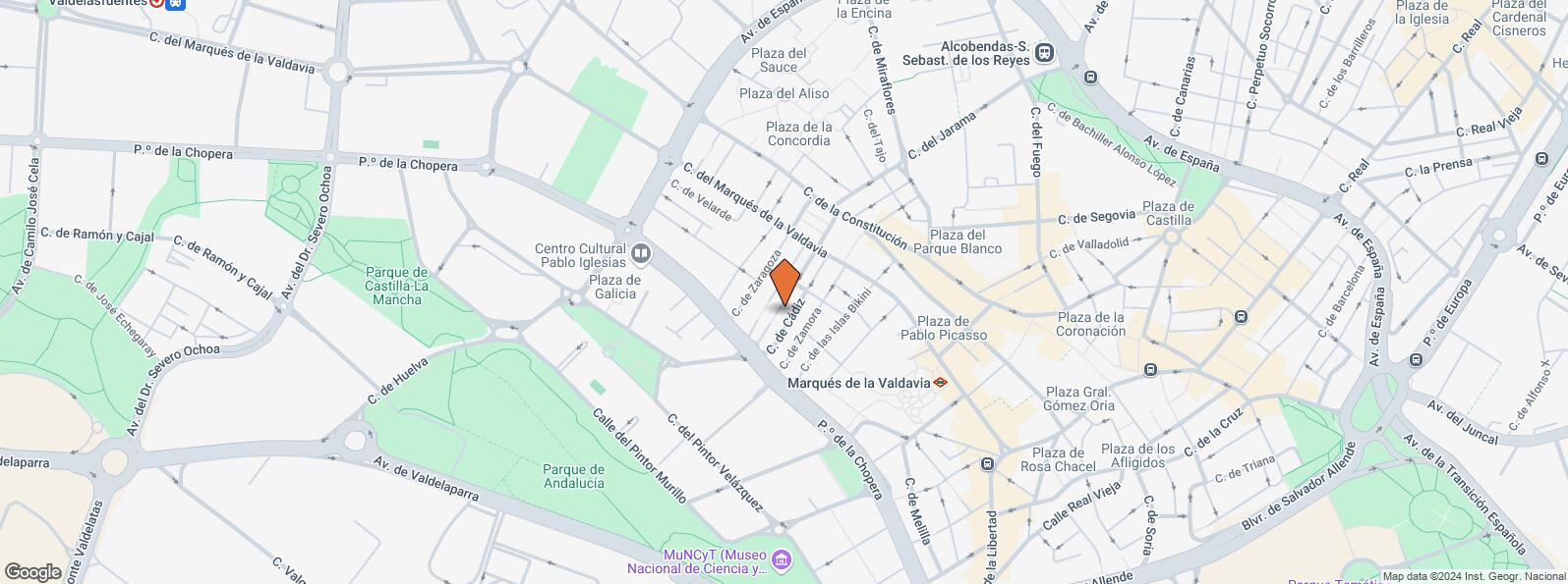 Location Map for Calle Quevedo, 23, Alcobendas, Madrid, 28100