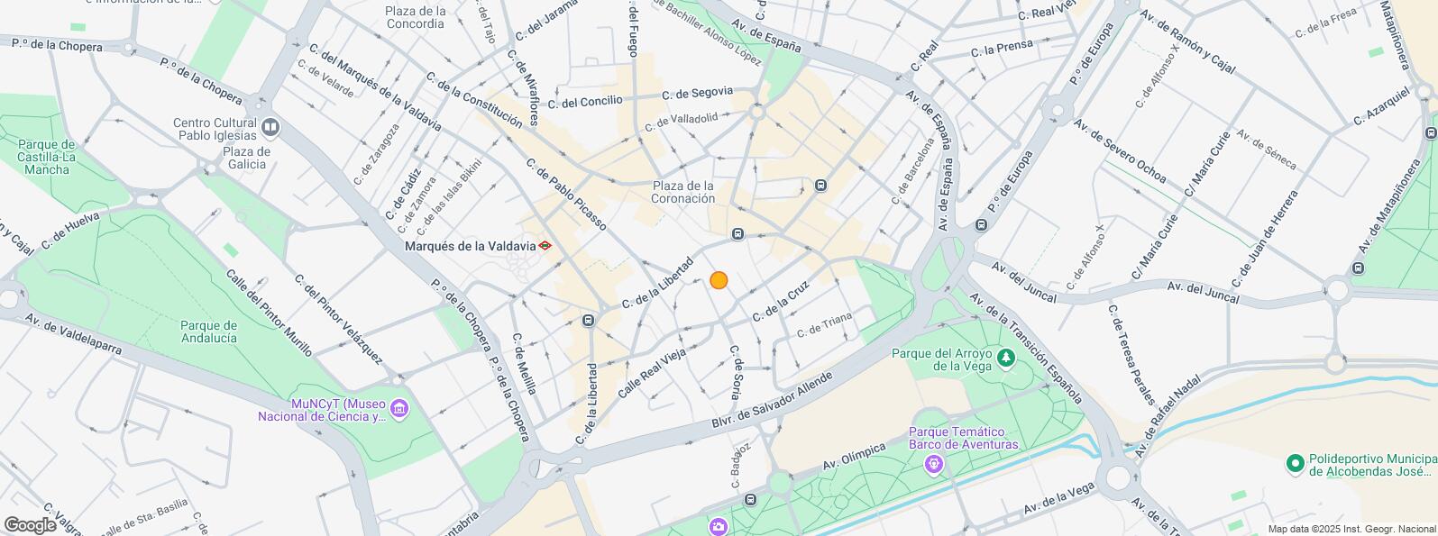 Location Map for Calle Antonio Machado, Alcobendas, Madrid, 28100