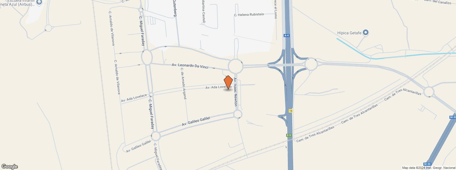 Mapa de Avenida Ada Lovelace, 24, Getafe, Madrid, 28906