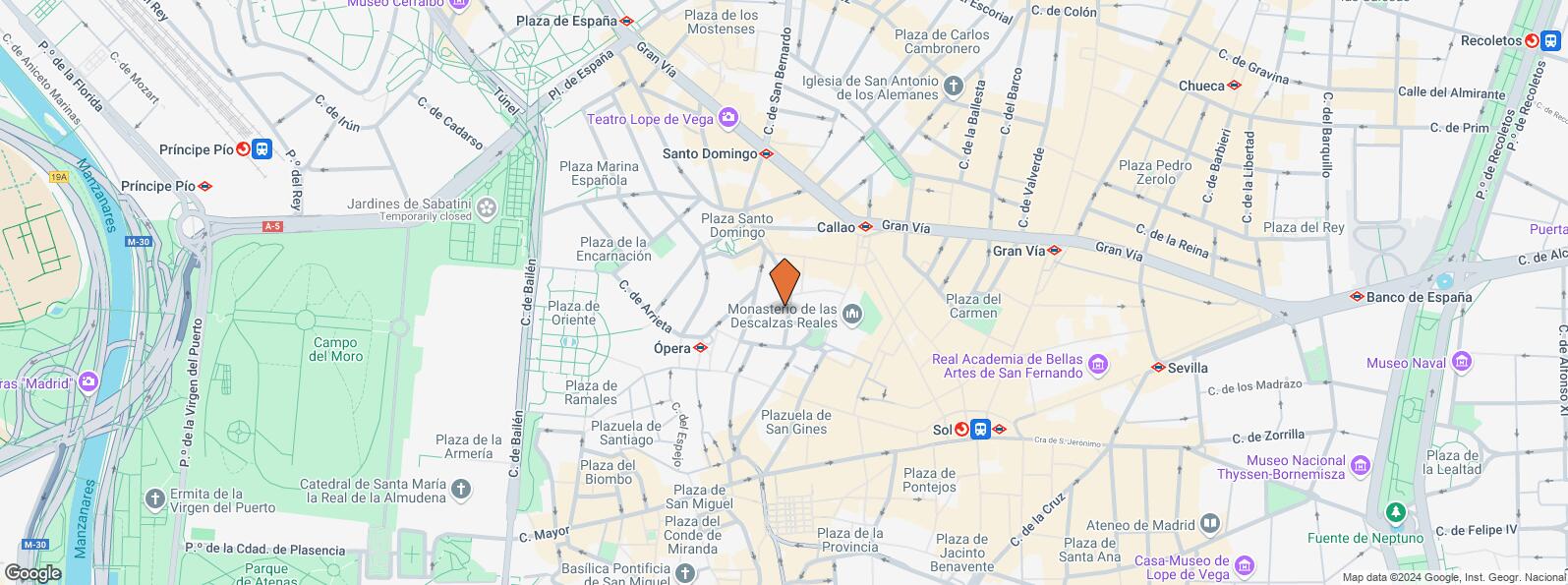 Mapa de Calle Trujillos, 7, Centro, Madrid, 28013