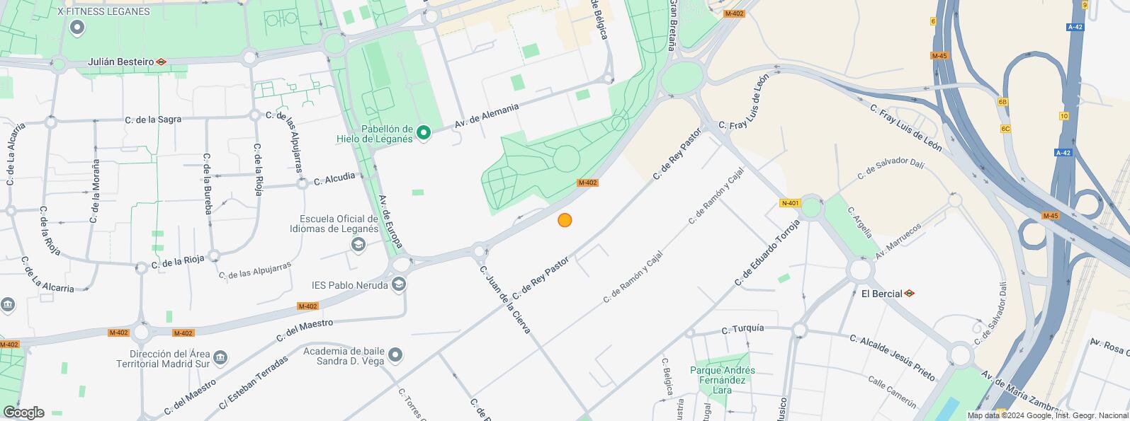 Mapa de Zona industrial, Leganés, Madrid, 28914