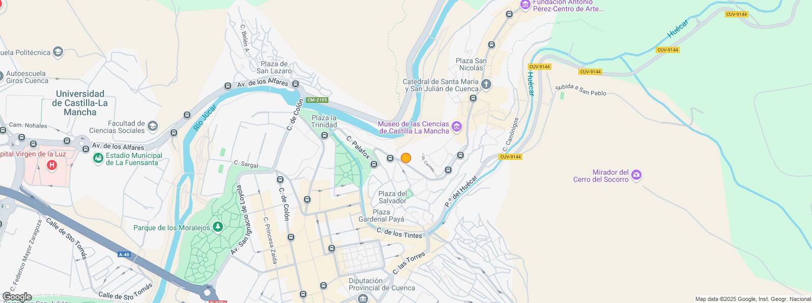 Location Map for Casco antiguo, Cuenca, 16001