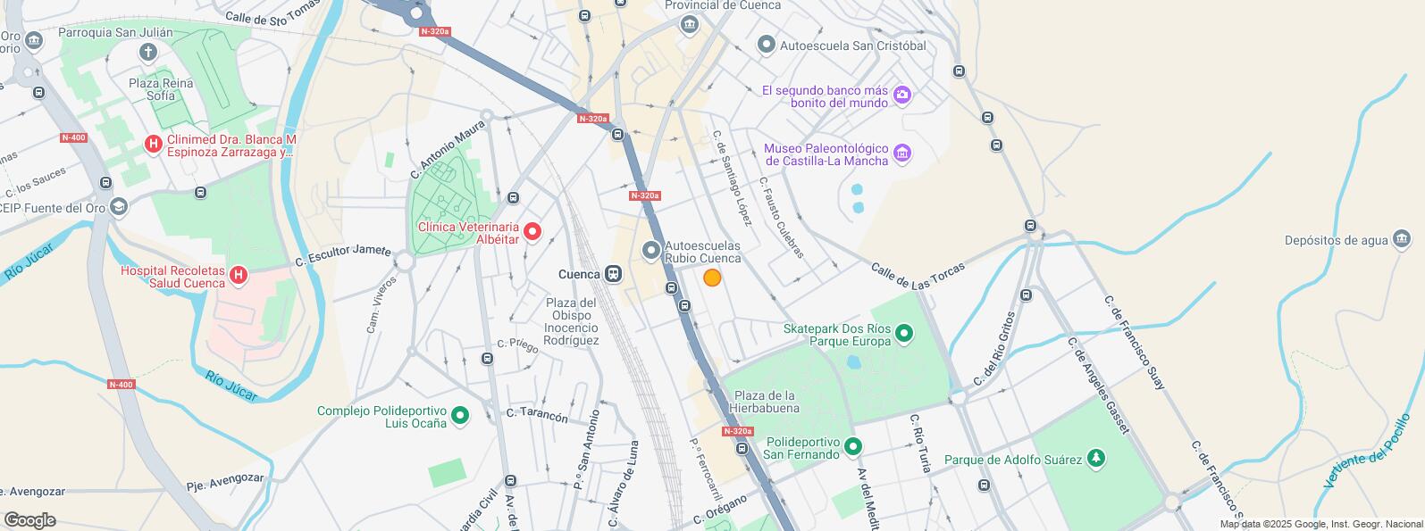 Location Map for Calle Mariano Catalina, Cuenca, 16004