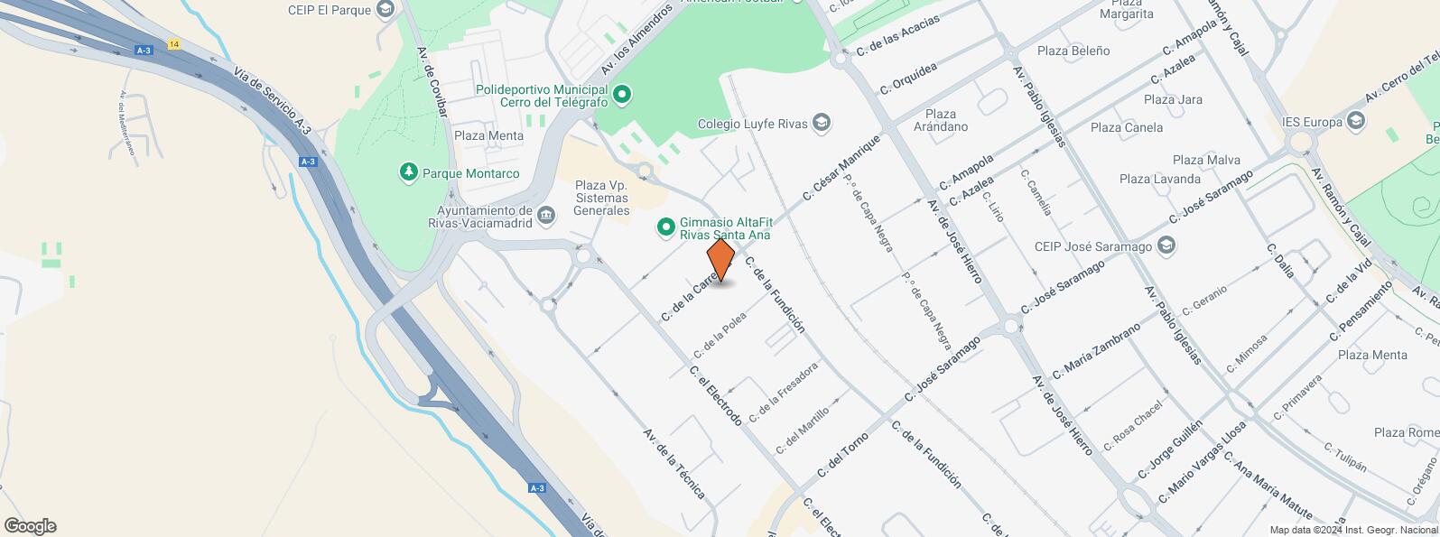 Mapa de Calle Carretilla, 24, Rivas-Vaciamadrid, Madrid, 28529