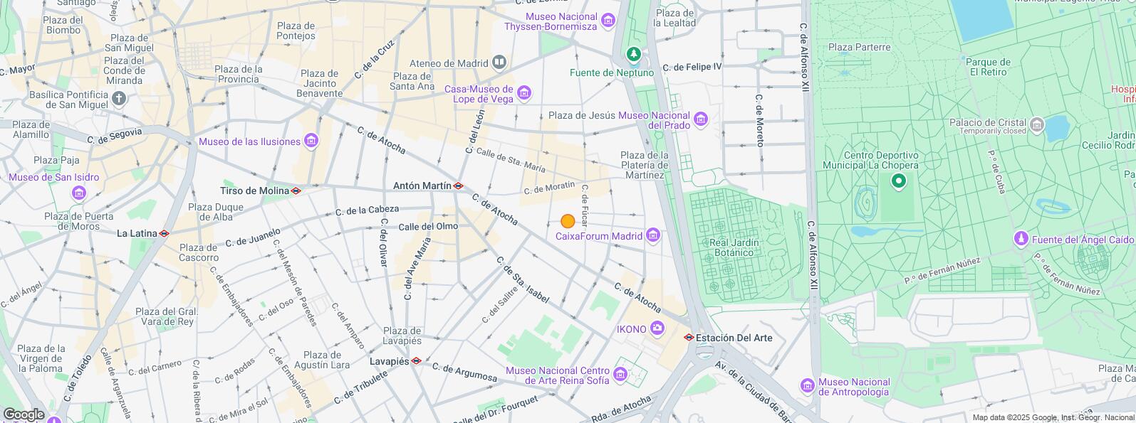 Mapa de Calle Atocha, Centro, Madrid, 28012