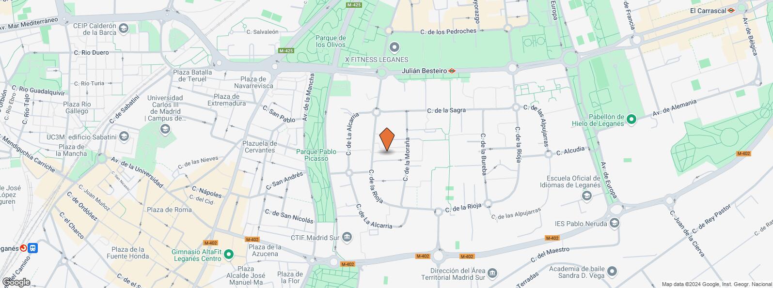 Mapa de Calle Serena, 5, Leganés, Madrid, 28915