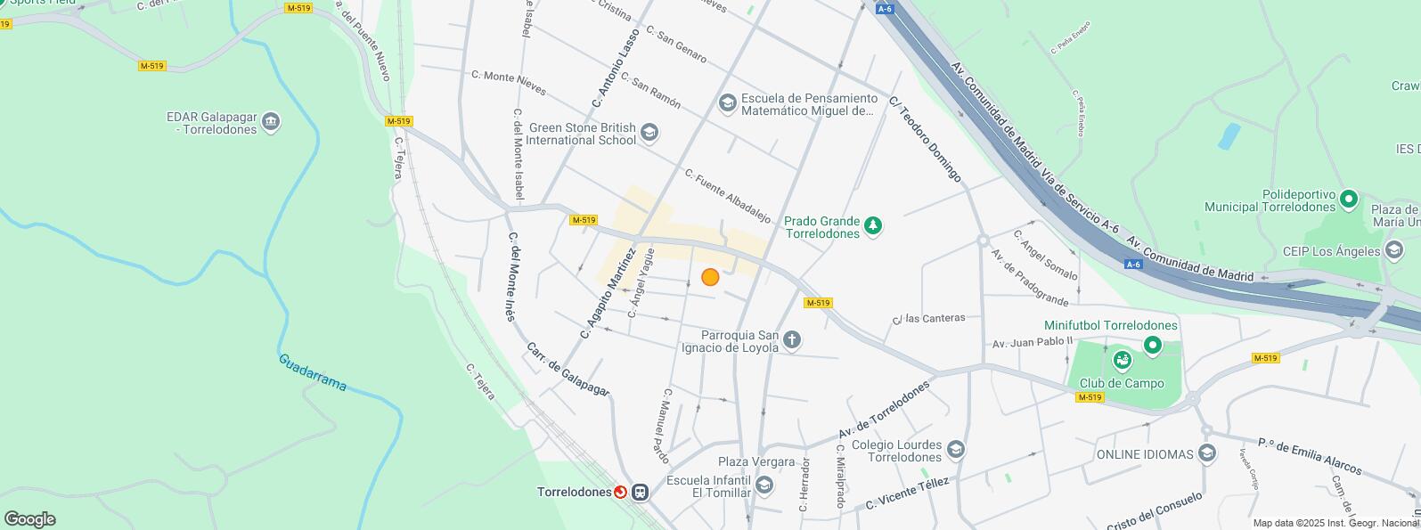 Mapa de Zona Colonia, Torrelodones, Madrid, 28250