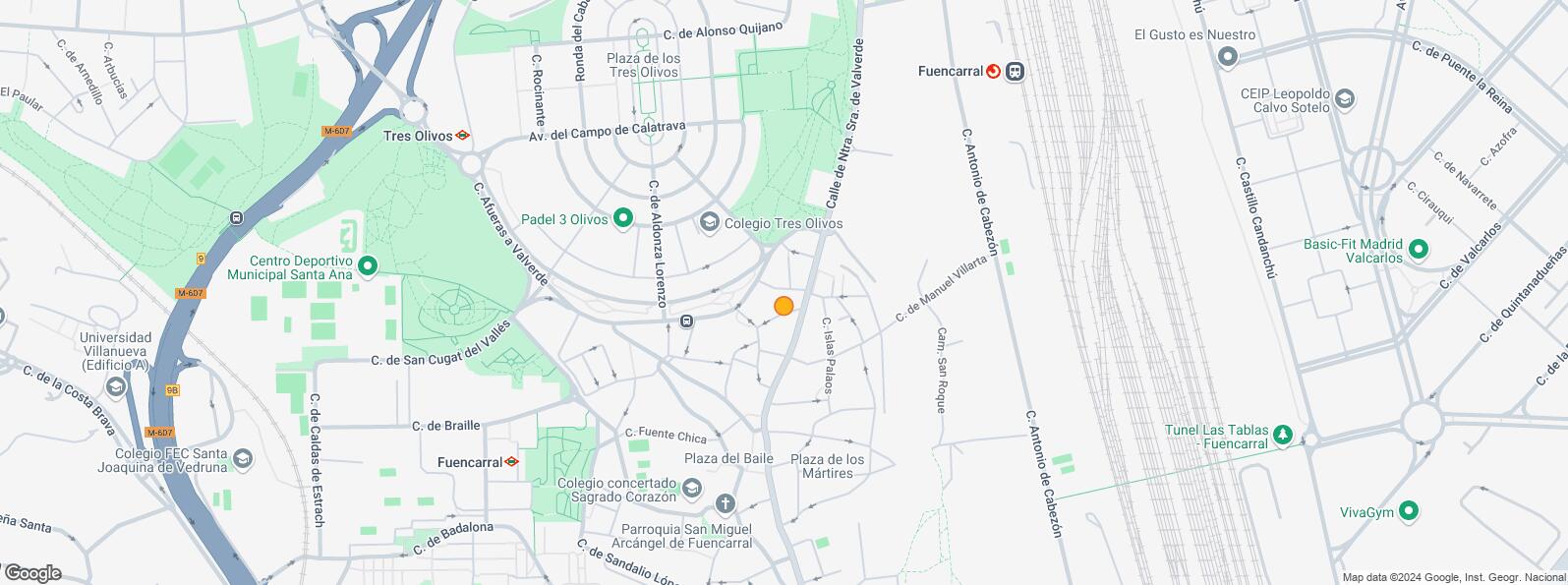 Location Map for Calle Islas Columbretes, Fuencarral - El Pardo, Humanes de Madrid, Madrid, 28970